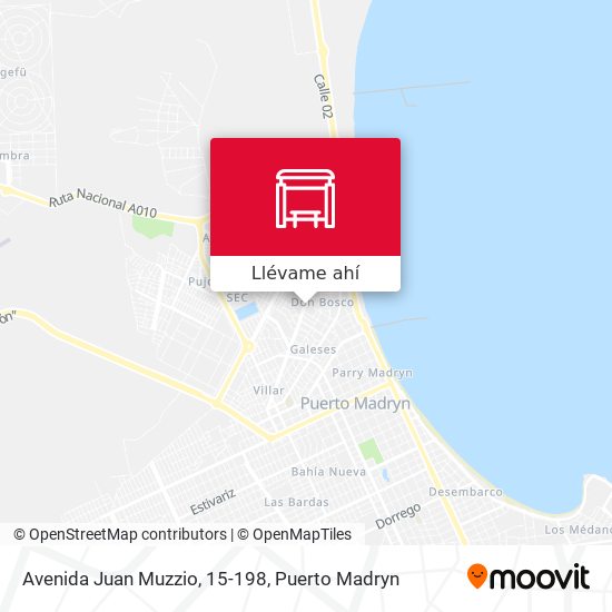 Mapa de Avenida Juan Muzzio, 15-198