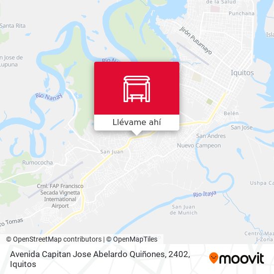 Mapa de Avenida Capitan Jose Abelardo Quiñones, 2402