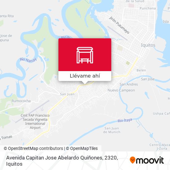 Mapa de Avenida Capitan Jose Abelardo Quiñones, 2320