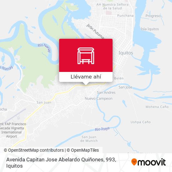 Mapa de Avenida Capitan Jose Abelardo Quiñones, 993