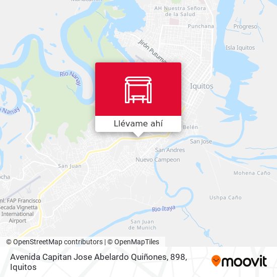 Mapa de Avenida Capitan Jose Abelardo Quiñones, 898