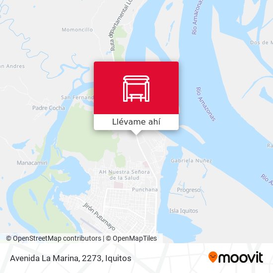 Mapa de Avenida La Marina, 2273