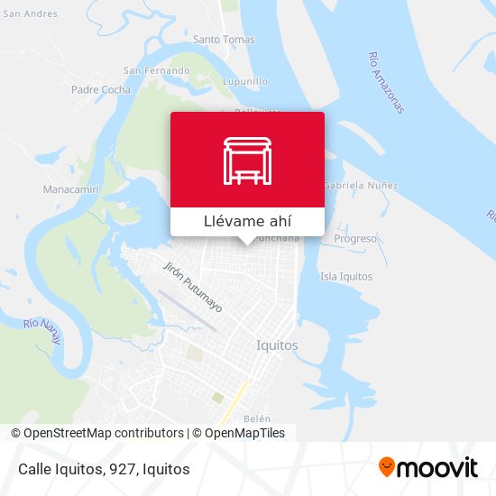 Mapa de Calle Iquitos, 927