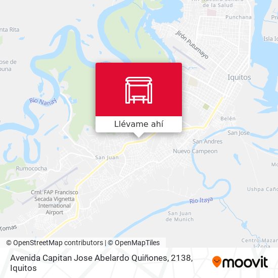 Mapa de Avenida Capitan Jose Abelardo Quiñones, 2138