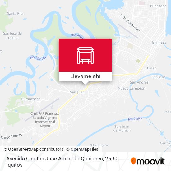 Mapa de Avenida Capitan Jose Abelardo Quiñones, 2690