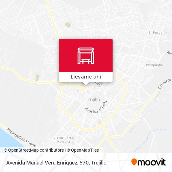 Mapa de Avenida Manuel Vera Enriquez, 570