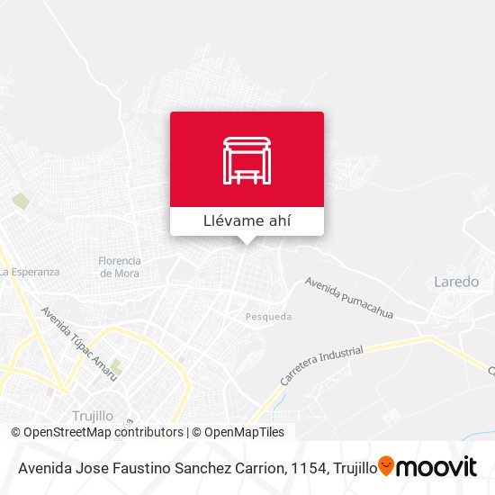 Mapa de Avenida Jose Faustino Sanchez Carrion, 1154