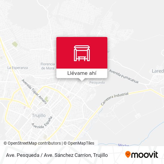 Mapa de Ave. Pesqueda / Ave. Sánchez Carríon