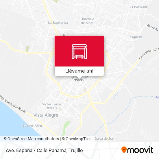 Mapa de Ave. España / Calle Panamá