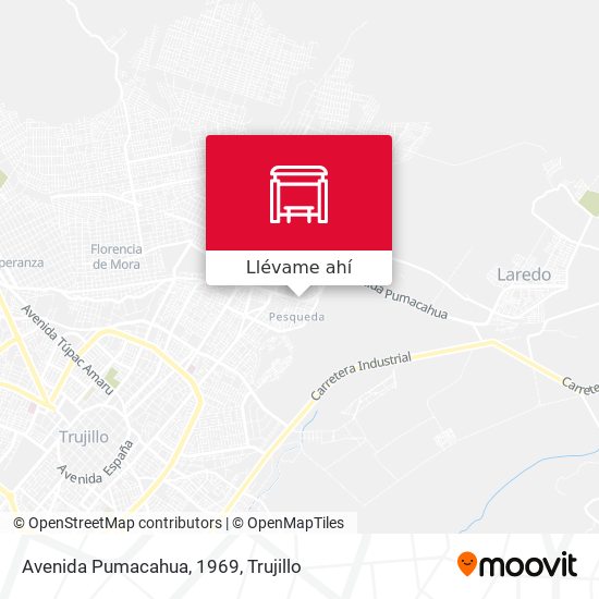 Mapa de Avenida Pumacahua, 1969