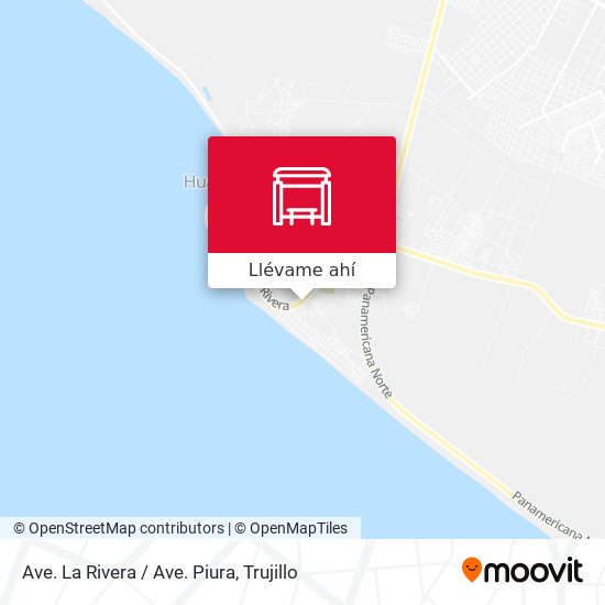 Mapa de Ave. La Rivera / Ave. Piura