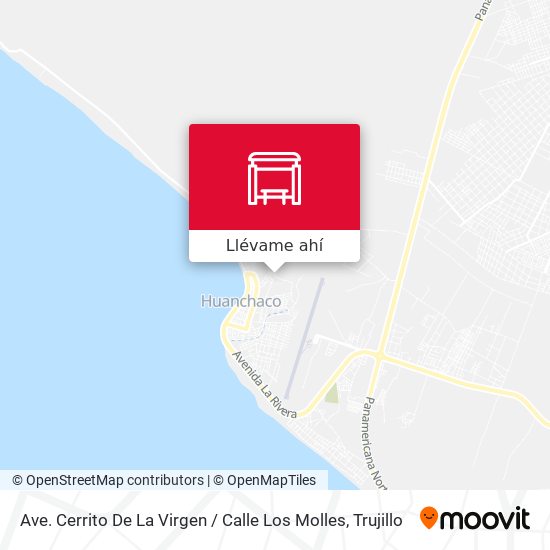 Mapa de Ave. Cerrito De La Virgen / Calle Los Molles