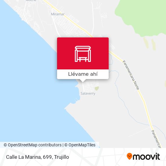 Mapa de Calle La Marina, 699