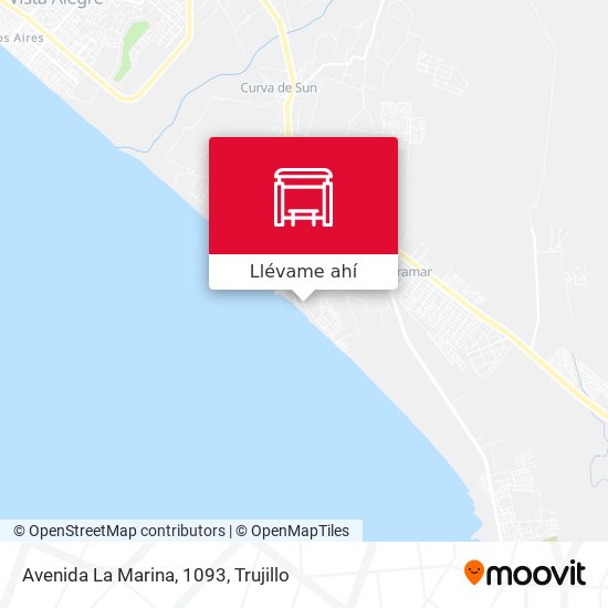 Mapa de Avenida La Marina, 1093