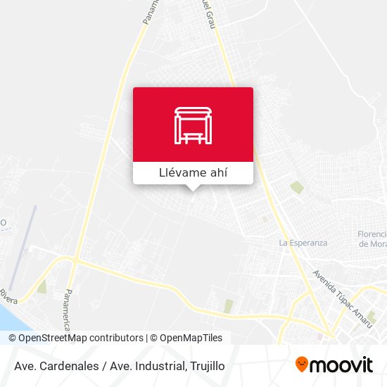 Mapa de Ave. Cardenales / Ave. Industrial