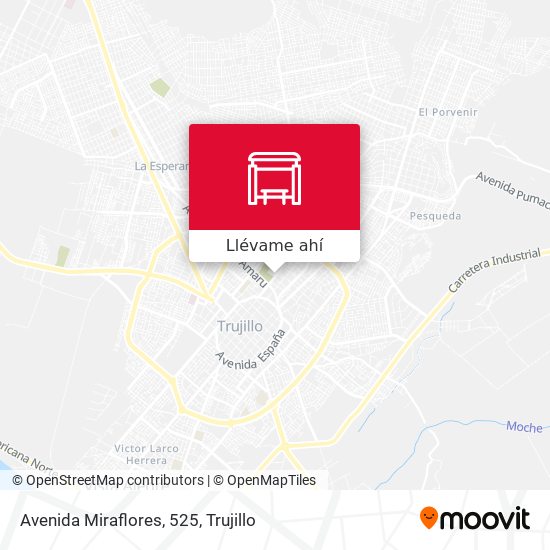 Mapa de Avenida Miraflores, 525