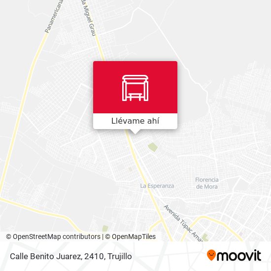 Mapa de Calle Benito Juarez, 2410