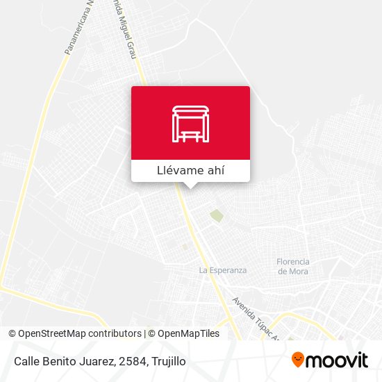 Mapa de Calle Benito Juarez, 2584