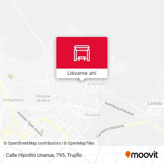 Mapa de Calle Hipolito Unanue, 795