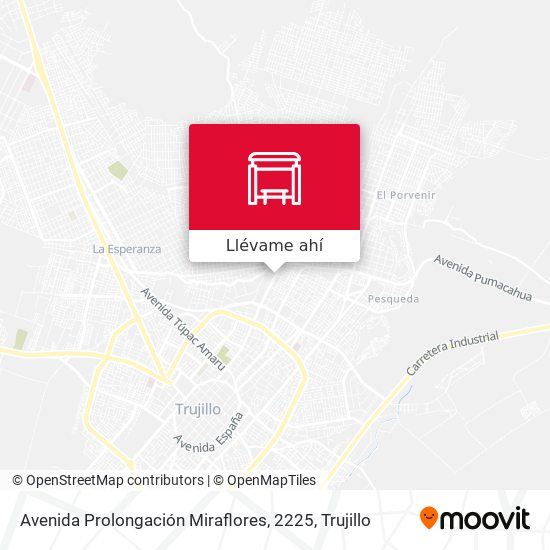 Mapa de Avenida Prolongación Miraflores, 2225