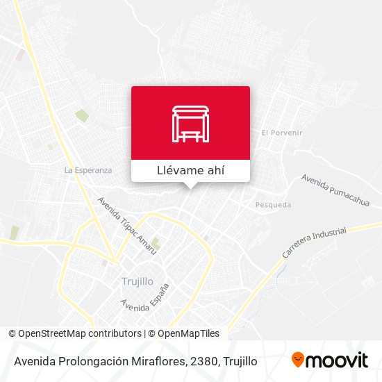 Mapa de Avenida Prolongación Miraflores, 2380