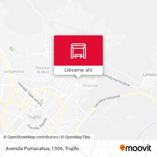 Mapa de Avenida Pumacahua, 1306