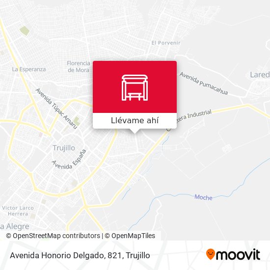 Mapa de Avenida Honorio Delgado, 821