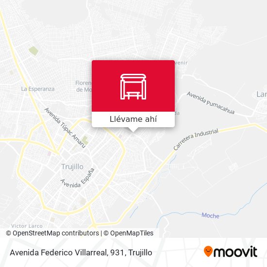 Mapa de Avenida Federico Villarreal, 931