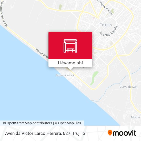 Mapa de Avenida Víctor Larco Herrera, 627