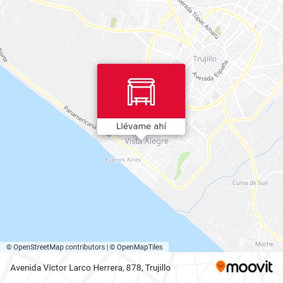 Mapa de Avenida Víctor Larco Herrera, 878