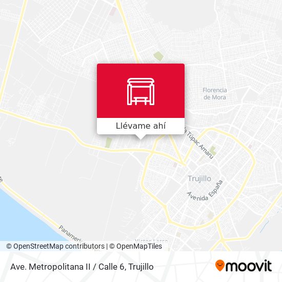 Mapa de Ave. Metropolitana II / Calle 6