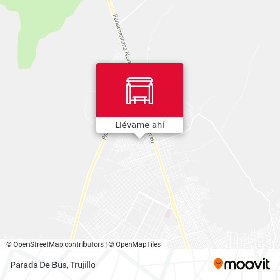 Mapa de Parada De Bus