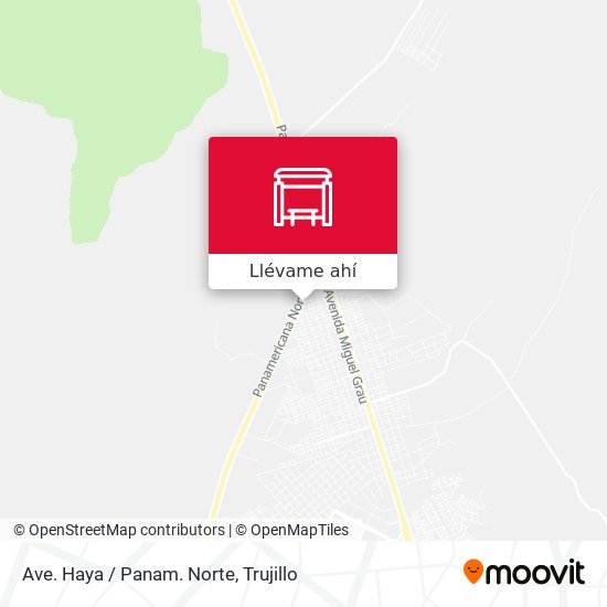 Mapa de Ave. Haya / Panam. Norte
