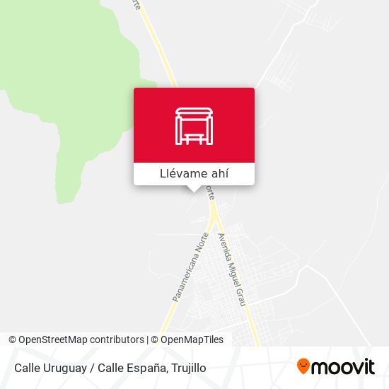 Mapa de Calle Uruguay / Calle España