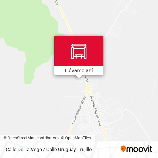 Mapa de Calle De La Vega / Calle Uruguay