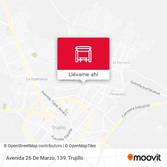 Mapa de Avenida 26 De Marzo, 139