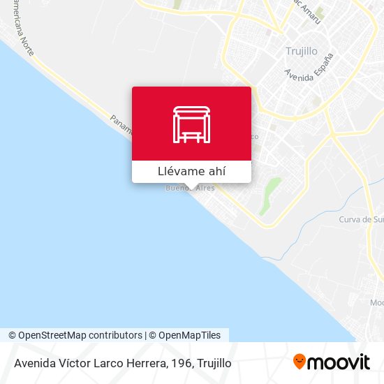 Mapa de Avenida Víctor Larco Herrera, 196