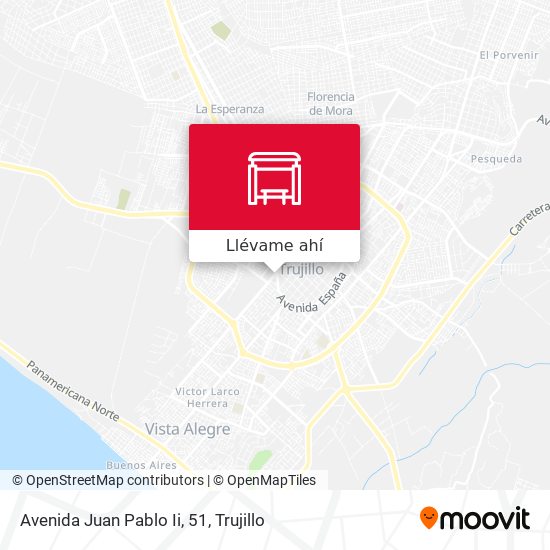 Mapa de Avenida Juan Pablo Ii, 51