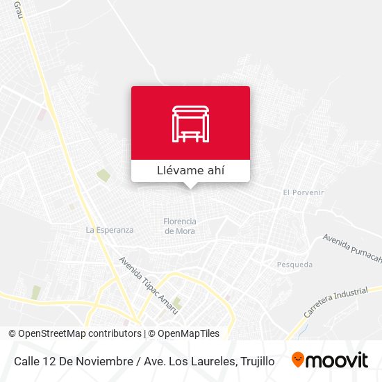 Mapa de Calle 12 De Noviembre / Ave. Los Laureles
