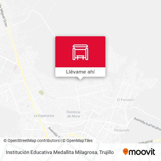 Mapa de Institución Educativa Medallita Milagrosa