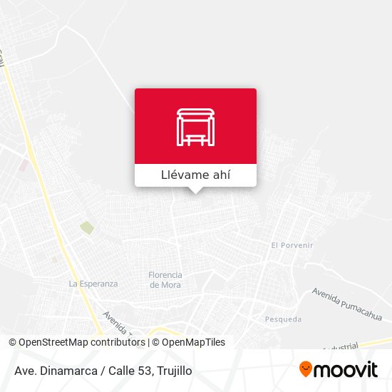 Mapa de Ave. Dinamarca / Calle 53