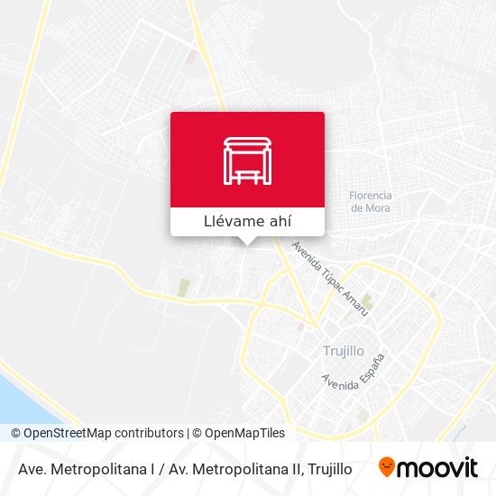 Mapa de Ave. Metropolitana I / Av. Metropolitana II