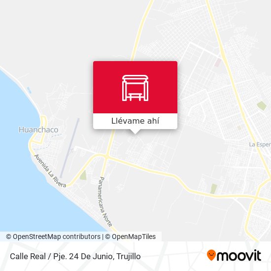 Mapa de Calle Real / Pje. 24 De Junio