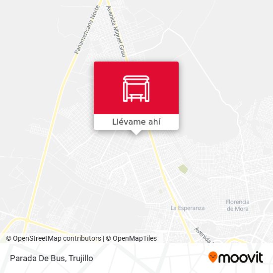 Mapa de Parada De Bus