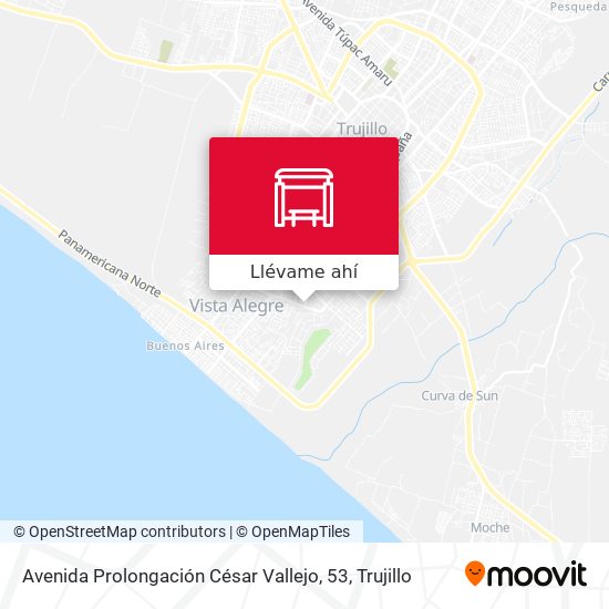 Mapa de Avenida Prolongación César Vallejo, 53