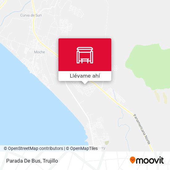 Mapa de Parada De Bus