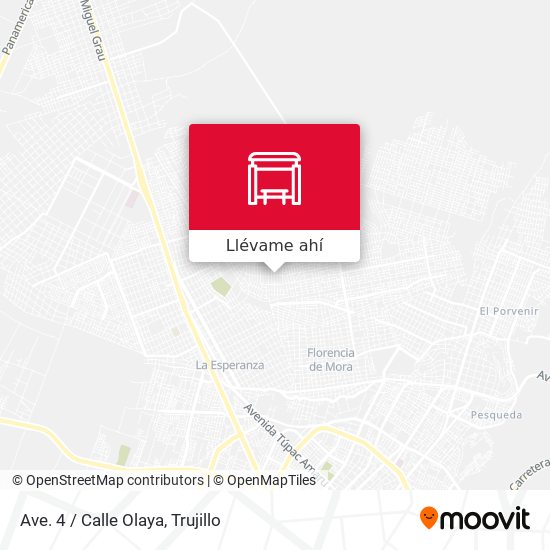 Mapa de Ave. 4 / Calle Olaya