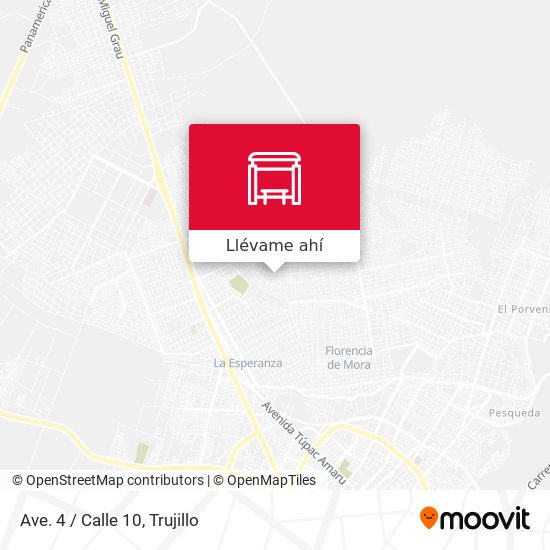 Mapa de Ave. 4 / Calle 10