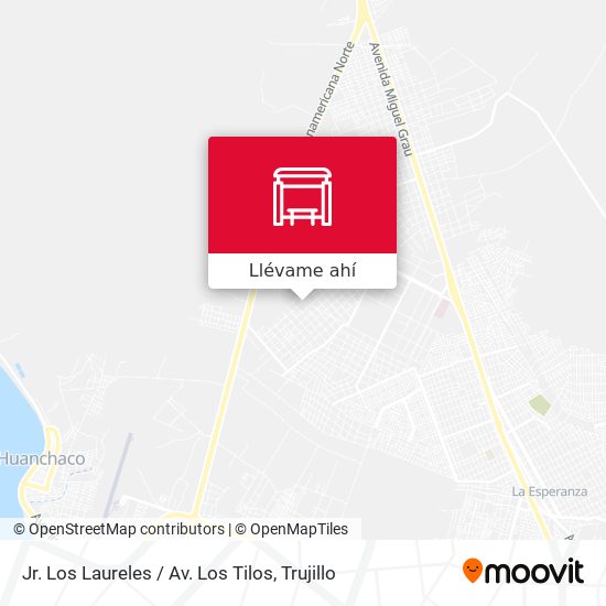 Mapa de Jr. Los Laureles / Av. Los Tilos