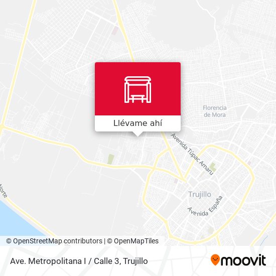 Mapa de Ave. Metropolitana I / Calle 3